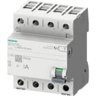 Siemens Industry - RCCB TYPE A 25/4 30MA 6MA DC 4MW