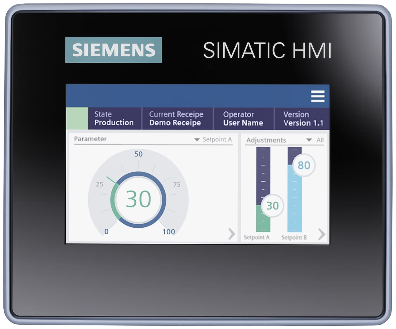 Siemens Industry - SIMATIC HMI MTP400 Unified Basic