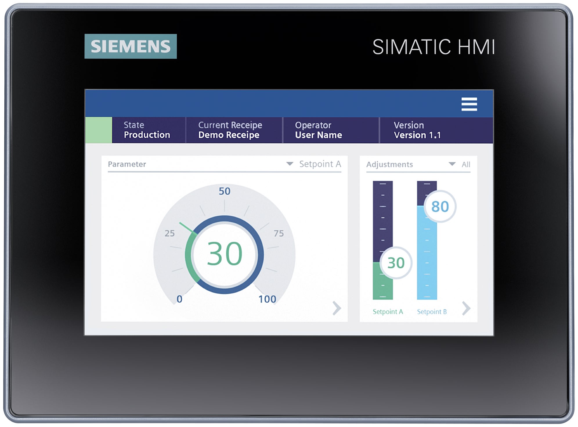 Siemens Industry - SIMATIC HMI MTP700 Unified Basic
