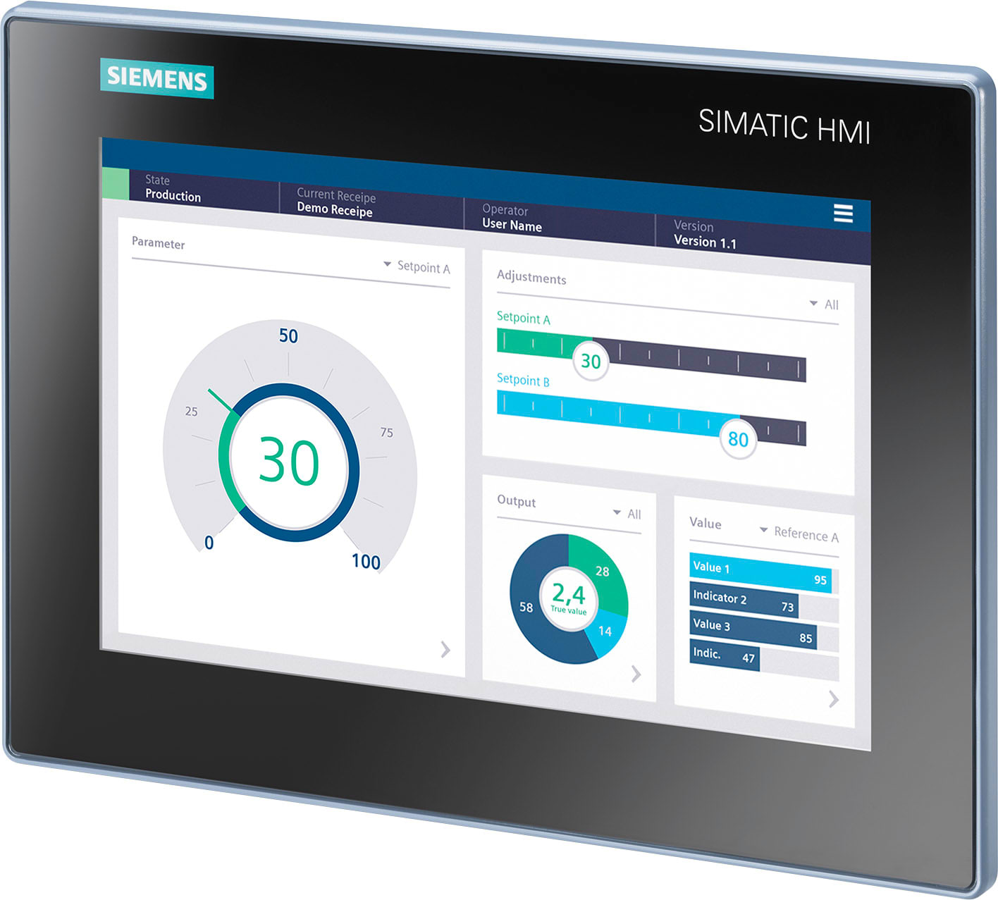 Siemens Industry - SIMATIC HMI MTP1000 Unified Basic