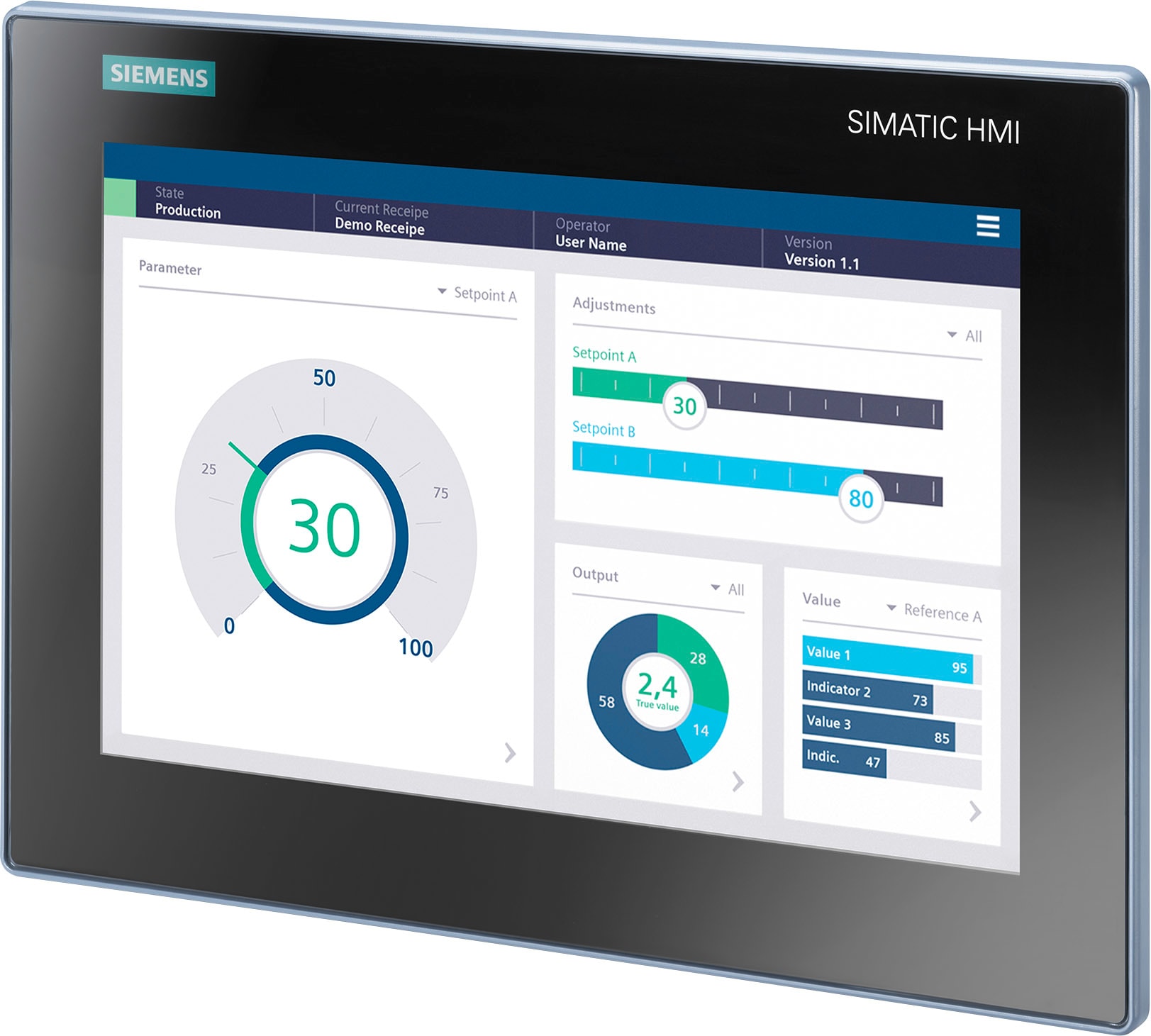 Siemens Industry - SIMATIC HMI MTP1200 Unified Basic