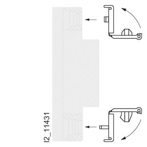 Siemens Industry - cache borne pour bloc FI 5SM2