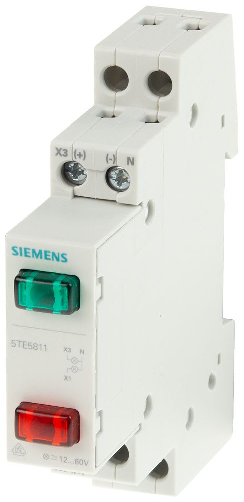 Siemens Industry - LED light indicators,12-60V,red green