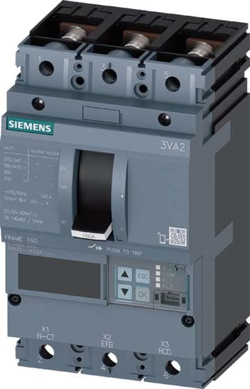 Siemens Industry - MCCB_IEC_FS160_3P_200KA_ETU860_ LSIG