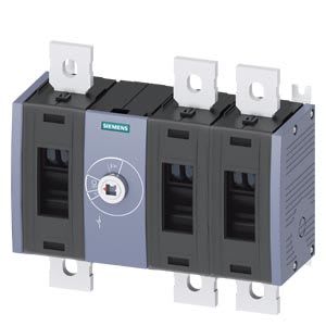 Siemens Industry - Int Sec 500A, TAILLE 4, 3 POLES Cde Front MEDIANE App de base S