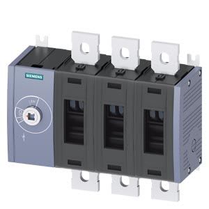 Siemens Industry - Int Sec 500A, TAILLE 4, 3 POLES Cde Front GAUCHE App de base SA