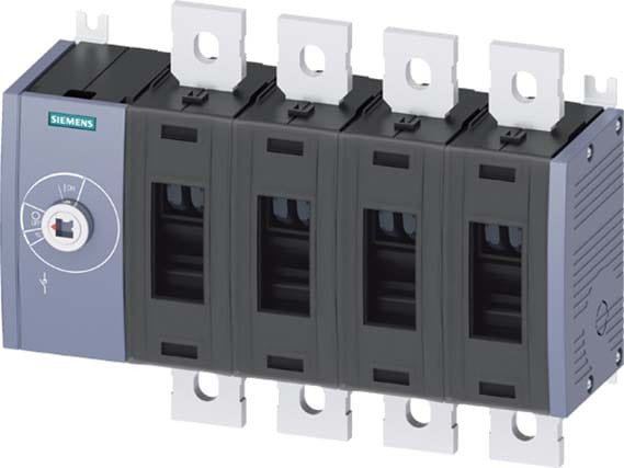 Siemens Industry - SWITCH-DISCONNECTOR 690V 1000A 4P FS4