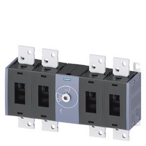 Siemens Industry - Int Sec 1000A, TAILLE 5, 4 POLES Cde Front MEDIANE App de base