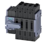 Siemens Industry - Int Sec 63A, TAILLE 1, 4 POLES Cde Front GAUCHE App compl. Cde