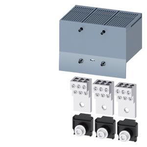 Siemens Industry - BORNE CONDUCTEUR ROND 6 CABLES 3 PIECES