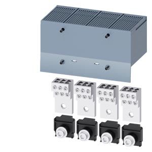Siemens Industry - BORNE CONDUCTEUR ROND 6 CABLES 4 PIECES