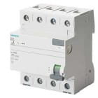 Siemens Industry - Inter.diff 4P, type AC, In: 40 A, 30 mA, Un AC: 400 V, Neutre à