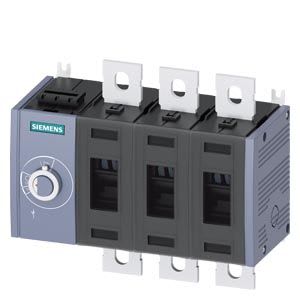 Siemens Industry - Int Sec 400A, TAILLE 3, 3 POL CDE. LATERALE GAUCHE APPAREIL BAS