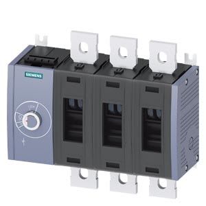 Siemens Industry - Int Sec 500A, TAILLE 4, 3 POL CDE. LATERALE GAUCHE APPAREIL BAS