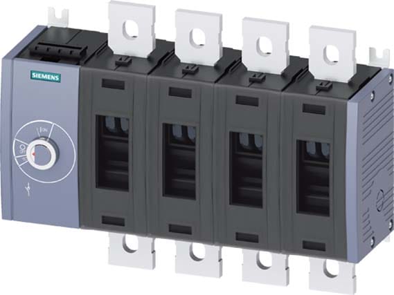 Siemens Industry - SWITCH-DISCONNECTOR 690V 1000A 4P FS4