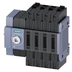 Siemens Industry - Int Sec 63A, TAILLE 1, 4 POLES COMMANDE LATERALE GAUCHE App de