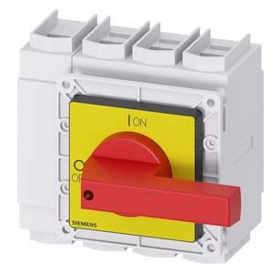 Siemens Industry - Inter- sect.3LD, Interrupteur arrêt urgence,  4 poles, Iu :160