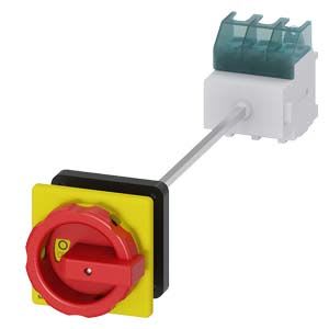 Siemens Industry - Inter- sect.3LD, Interrupteur arrêt urgence, 3 poles, Iu :63 A