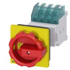 Siemens Industry - Inter- sect.3LD, Interrupteur arrêt urgence, 4 poles, Iu :16 A