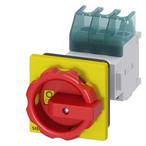 Siemens Industry - Inter- sect.3LD, Interrupteur arrêt urgence, 3 poles, Iu :25 A