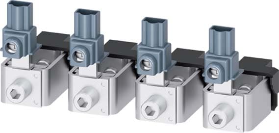 Siemens Industry - Borne cage + prise tension 4 pièces