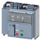 Siemens Industry - disjoncteur fixe 4 ples, taille 0, cei conducteur neutre gauche in1 250a jus