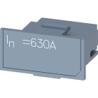 Siemens Industry - Rating_plug_630A