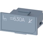 Siemens Industry - Rating_plug_630A_L_off