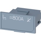 Siemens Industry - Rating_plug_800A_L_off