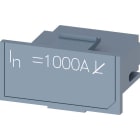 Siemens Industry - Rating_plug_1000A_L_off