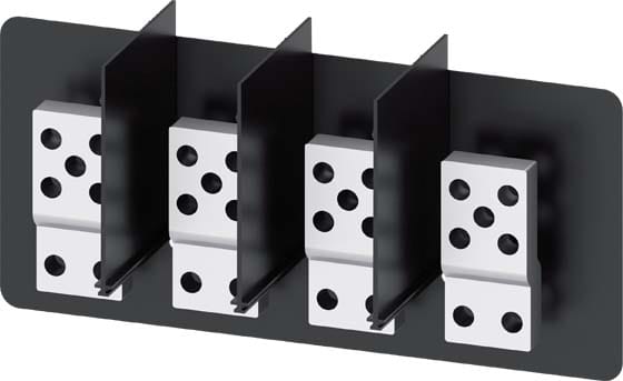 Siemens Industry - Front_conn._bars_extended,_4pcs,_fixed