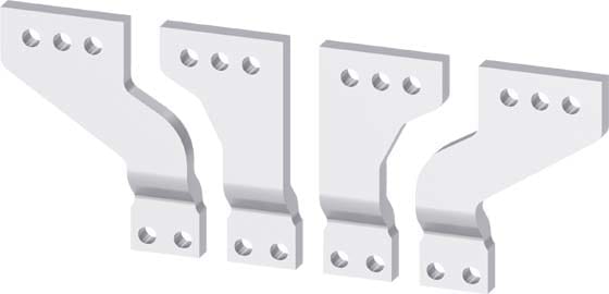 Siemens Industry - Front_conn._bars_broadened,_4pcs,_fixed