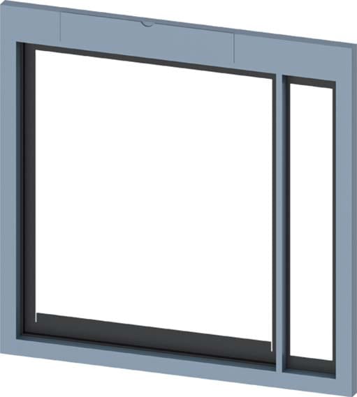 Siemens Industry - Door_sealing_frame_-_IP30_withdrawable