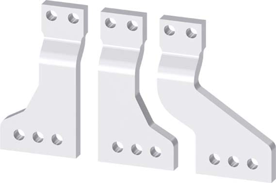 Siemens Industry - Front_conn._bars_broadened,_3pcs,_fix d