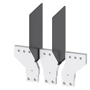 Siemens Industry - Front bus connectors offset, 3 pcs.