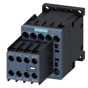 Siemens Industry - CONTCT.AUX.,4NO+4NF,AC120V 50/60HZ