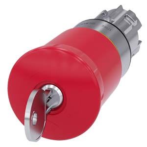 Siemens Industry - BOUTON-P. CP. PNG ARR. URG. 40MM, ROUGE