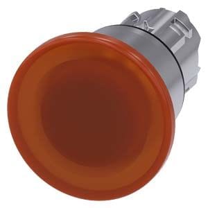 Siemens Industry - BOUTON COUP POING LUMINEUX, 40MM, AMBRE