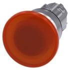 Siemens Industry - BOUTON COUP POING LUMINEUX, 40MM, AMBRE