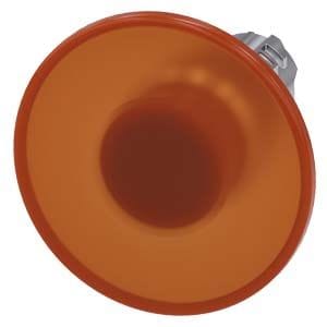 Siemens Industry - Bouton poussoir coup de poing lumineux, 22 mm, rond, le métal, brillant, ambre,