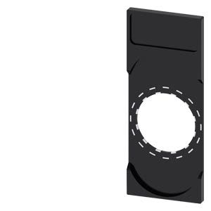 Siemens Industry - PORTE-ETIQUETTE BOUTON-POUS. DBLE TOUCHE