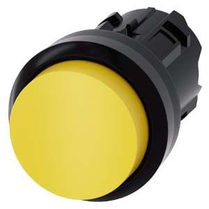 Siemens Industry - BOUTON-POUSSOIR, JAUNE