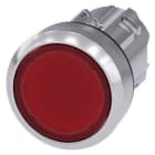Siemens Industry - BOUTON-POUSSOIR LUMINEUX, ROUGE