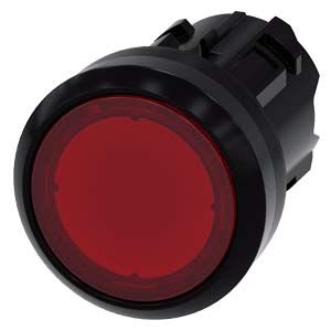 Siemens Industry - BOUTON-POUSSOIR LUMINEUX, ROUGE