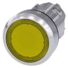 Siemens Industry - BOUTON-POUSSOIR LUMINEUX, JAUNE