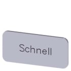 Siemens Industry - PLAQUETTE REPERAGE A COLLER