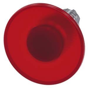 Siemens Industry - BOUTON COUP POING LUMINEUX, 60MM, ROUGE