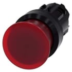 Siemens Industry - Bouton poussoir coup de poing lumineux, 22 mm, rond, plastique, rouge, 30 mm, sa