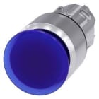 Siemens Industry - BOUTON COUP POING LUMINEUX, 30MM, BLEU