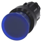 Siemens Industry - BOUTON COUP POING LUMINEUX, 30MM, BLEU